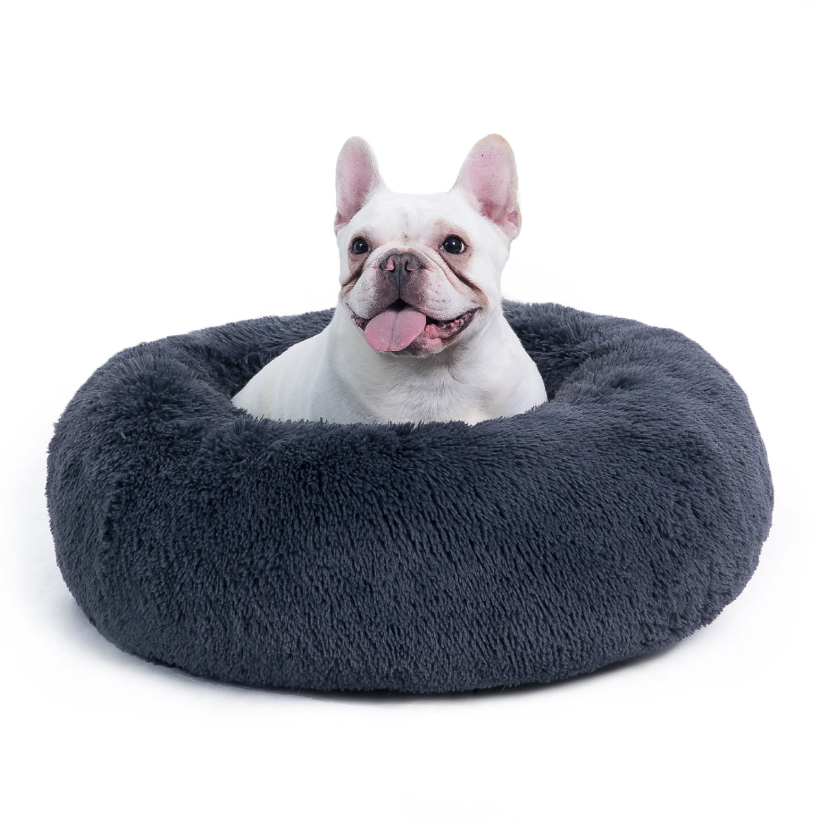 Calming Donut Bed for Dogs and Cats