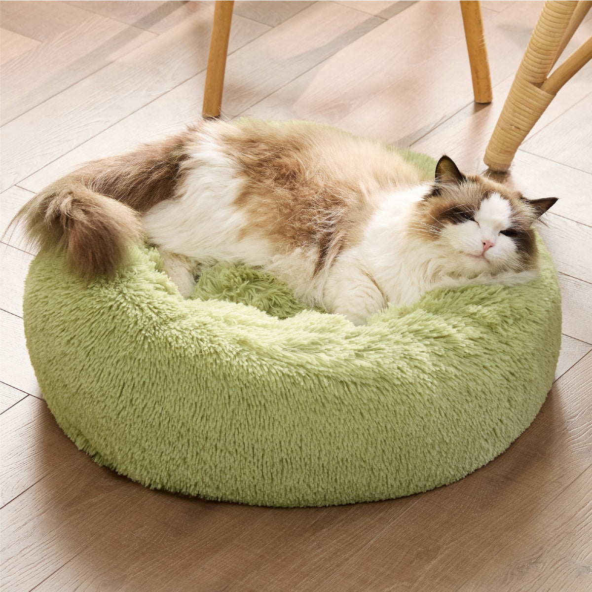 Calming Donut Bed for Dogs and Cats