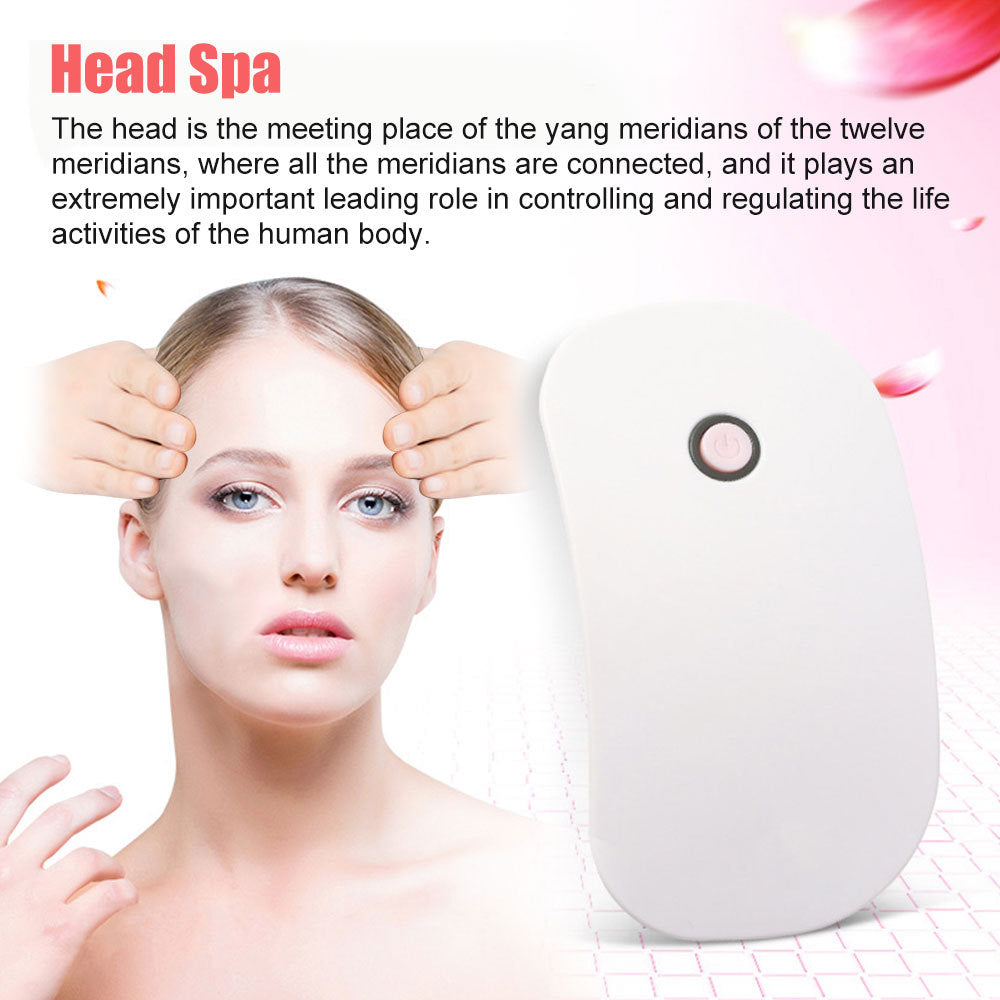 Electric Scalp Massager – Battery-Powered Head Massage Brush for Scalp Care