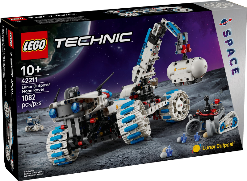 LEGO Technic 42211 Lunar Outpost Moon Rover