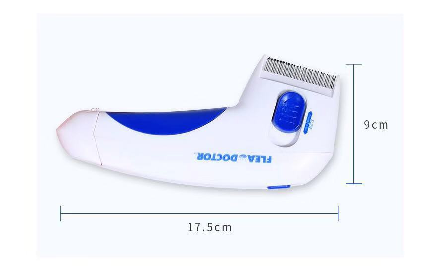 FleaDoctor Electric Pet Comb for Flea and Lice Removal