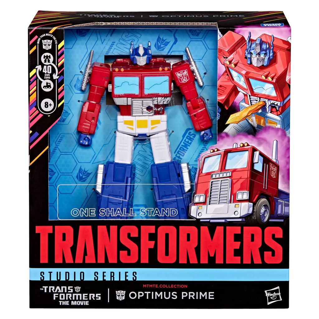 Transformers Studio Series MTMTE Collection The Transformers: The Movie Leader Class Optimus Prime