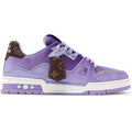LV Trainer Sneaker Monogram-printed canvas Purple