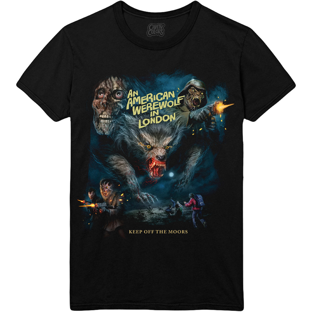 AN AMERICAN WEREWOLF IN LONDON - T-SHIRT