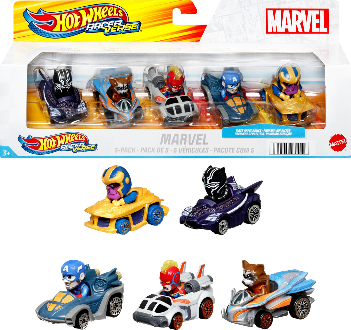 HWHPN40 Marvel 5 pack